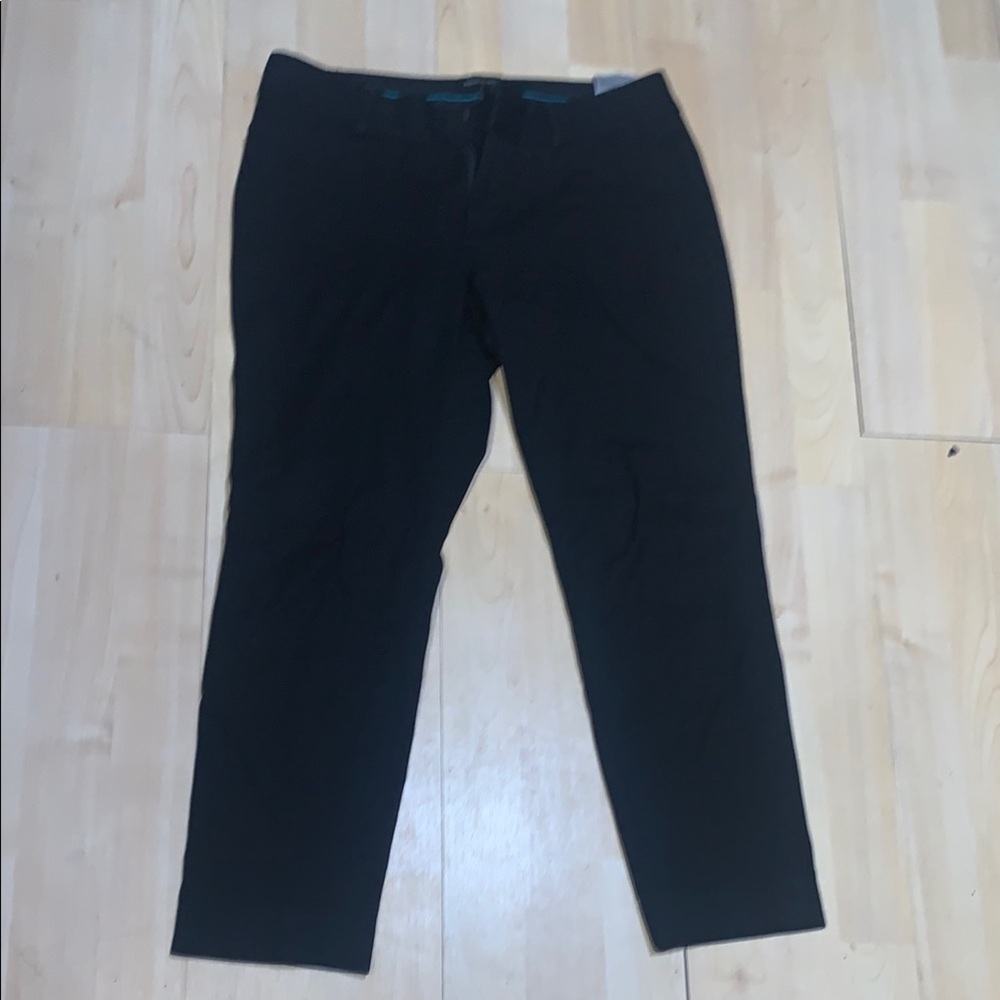 Banana Republic Black Ankle Pants Sloan fit